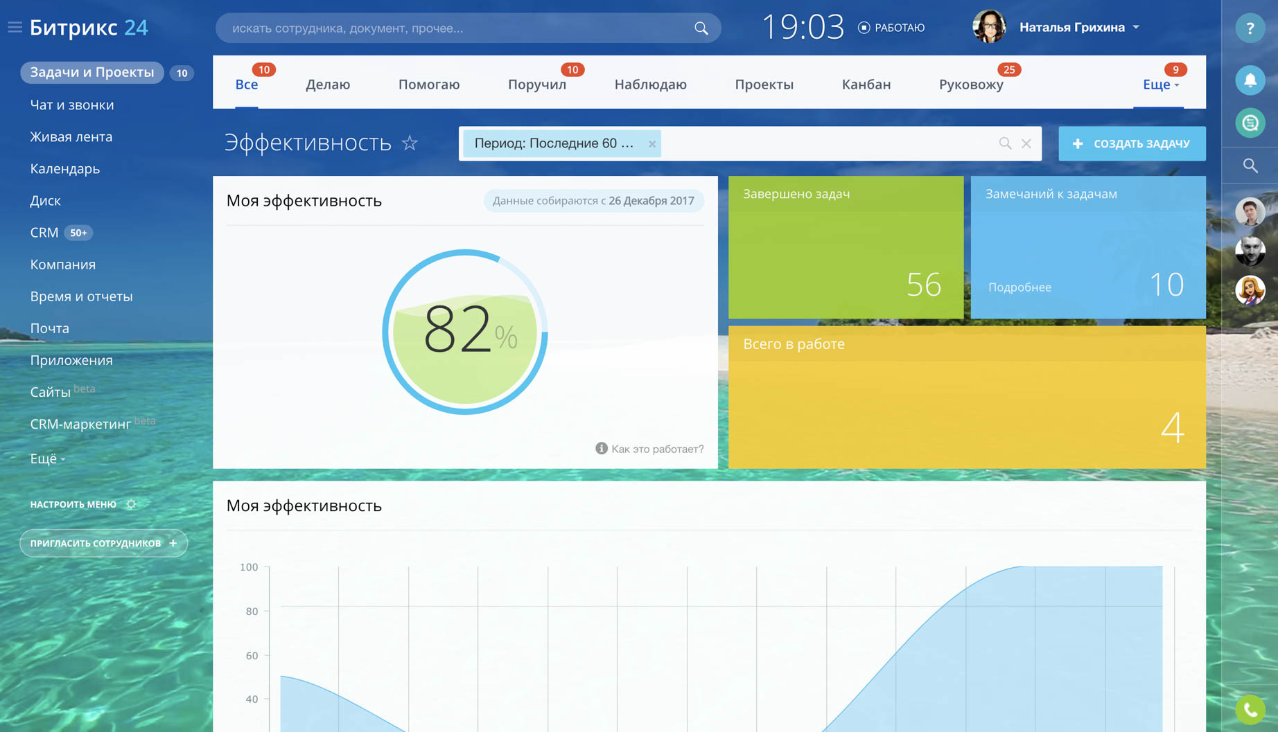 CRM под задачи и проекты