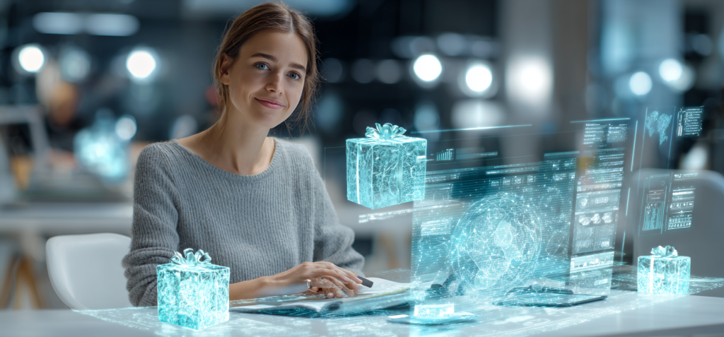 Как выбрать подарок коллеге на Новый год с помощью нейросети