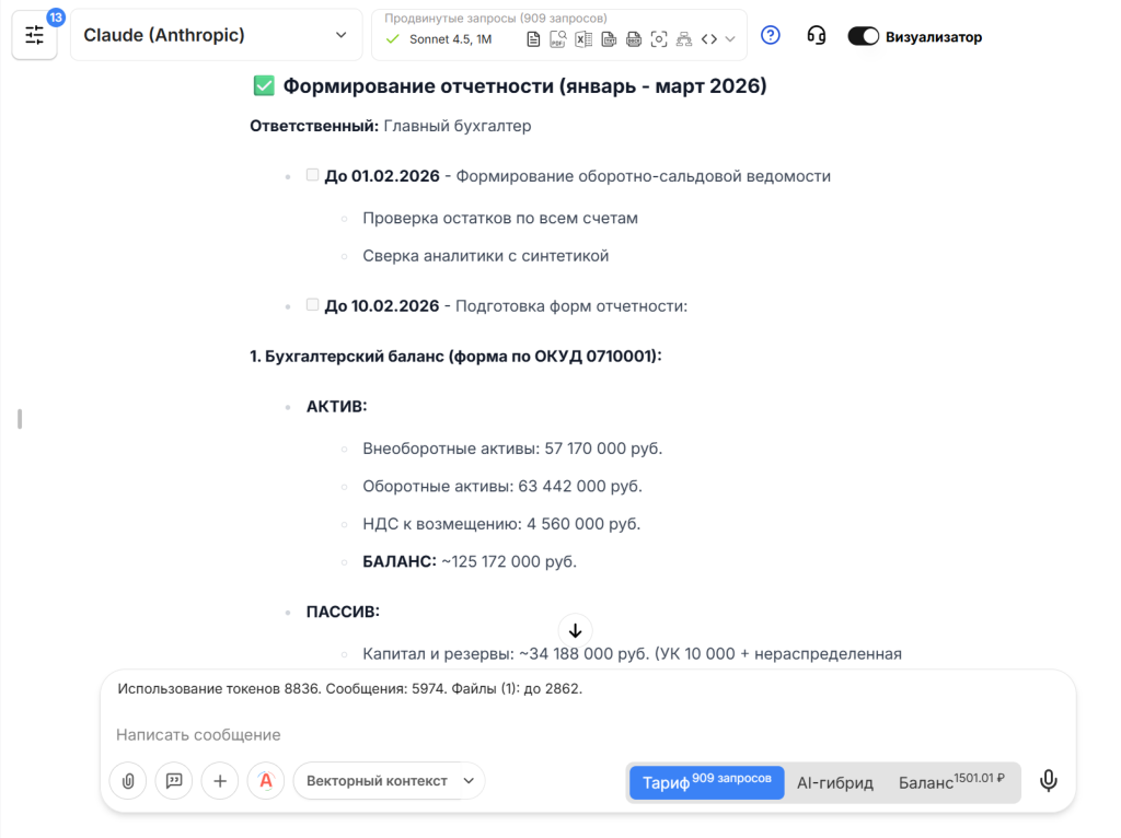 Как внедрять нейросети в бухгалтерию для подготовки годового отчета