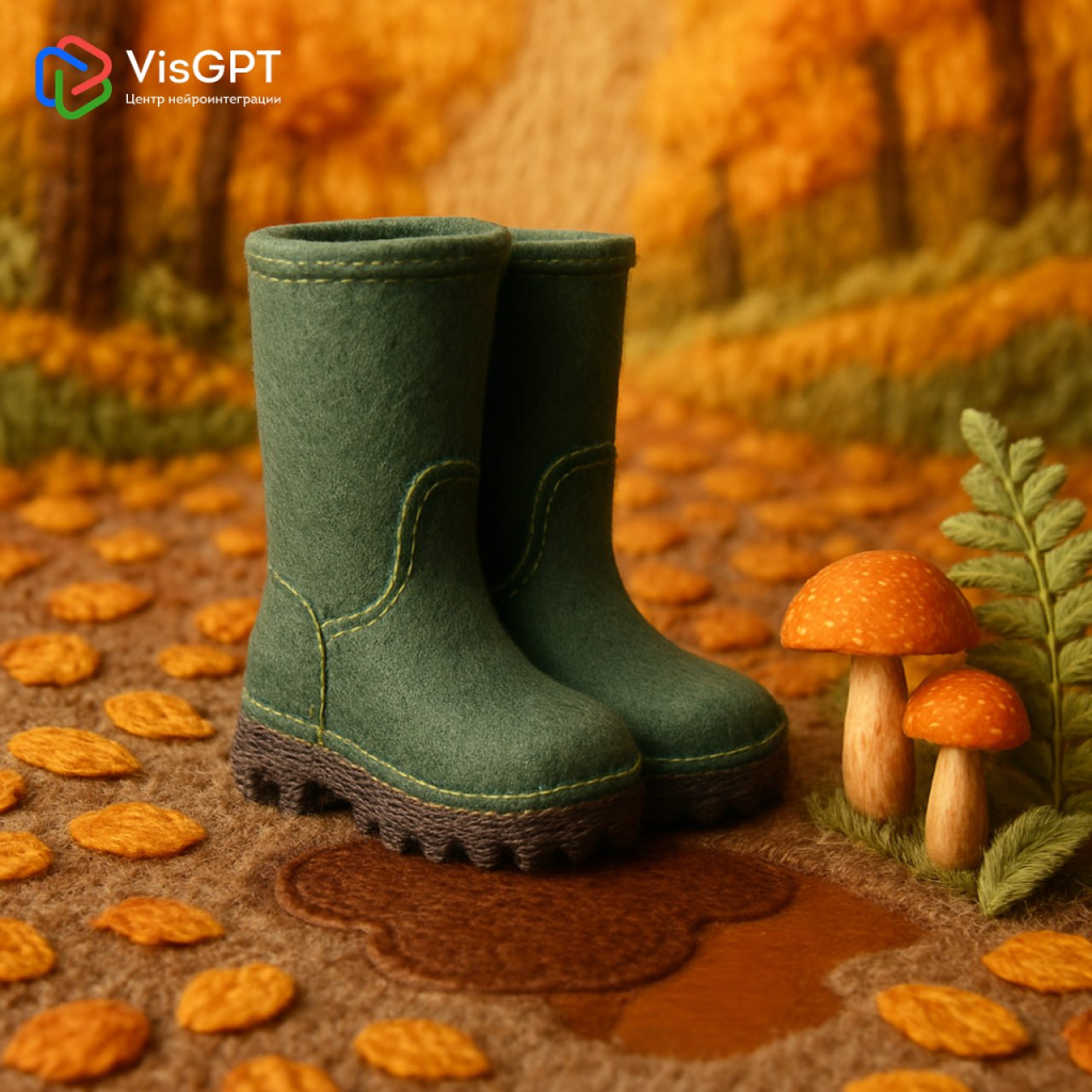 Создаем «вязаное» фото в VisGPT