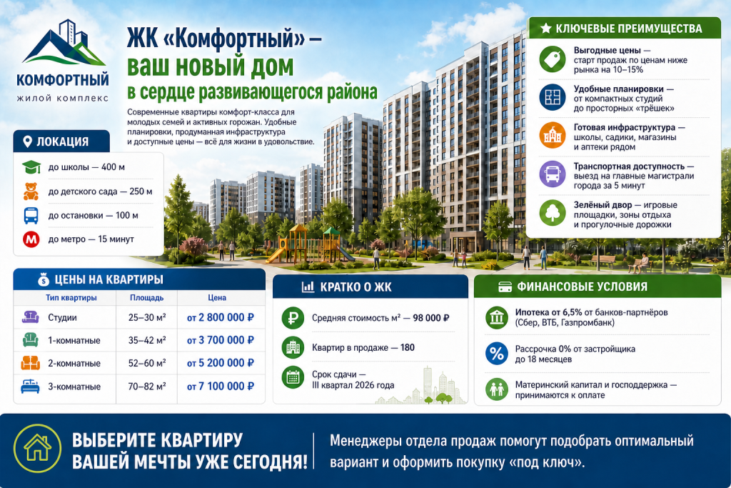 Как создать инфографику для недвижимости в VisGPT с помощью нейросети GPT Image 2